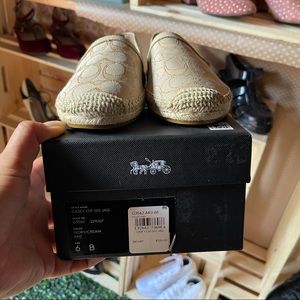 COACH Cotton Casey Espadrille